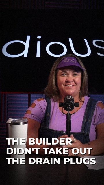 Thumbnail: THE BUILDER DIDN'T TAKE OUT THE DRAIN PLUGS