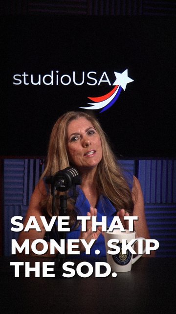 Thumbnail: SAVE THAT MONEY. SKIP THE SOD.